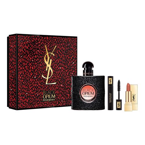 yves saint laurent black opıum coffret|Black Opium Eau de Parfum Set .